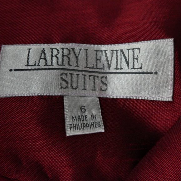 Vintage 90s Y2K Red Blazer Red Rhinestone Jewel Stone Buttons Lined Princess 6 - Picture 13 of 14